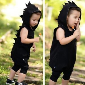 Dinosaur Hooded Jumpsuit