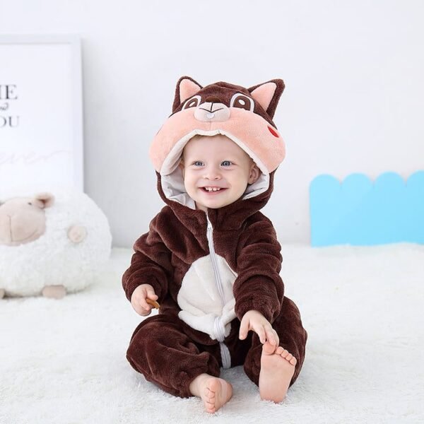 Squirrel Baby Jumpsuit