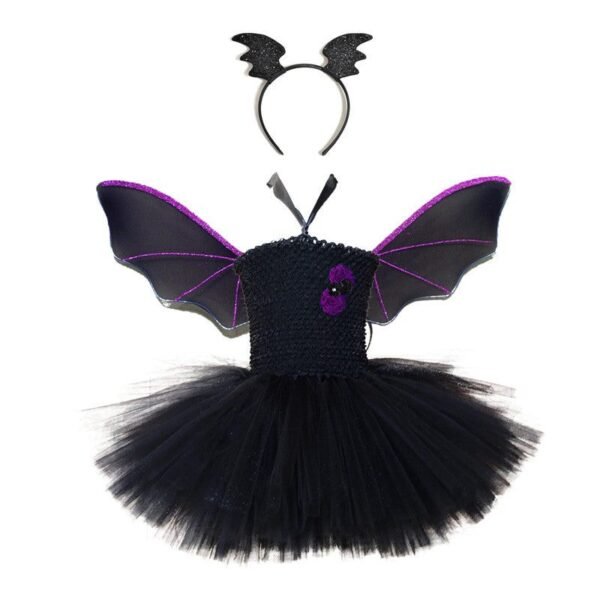 Infant Girls Bat Wing Princess Gown