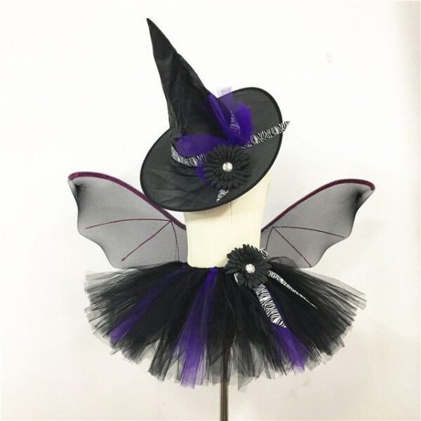 Infant Girls Bat Wing Princess Gown