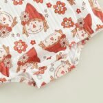 Infant Cute Letter Print Bodysuit With Headband