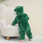 Green Frog Baby Jumpsuit