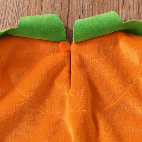 Newborn Halloween 3PCS Pumpkin Cosplay Costume
