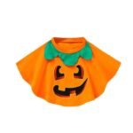 Kids Pumpkin Print Cloak