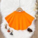 Kids Pumpkin Print Cloak