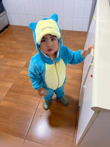 Click to view full screen Snorlax Baby Jumpsuit - Unisex Outfit photo review