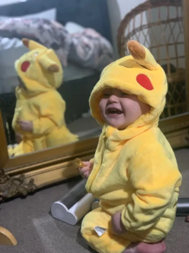 Baby Pikachu Jumpsuit photo review