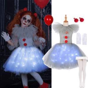 LED Light-Up Joker Tutu Dress