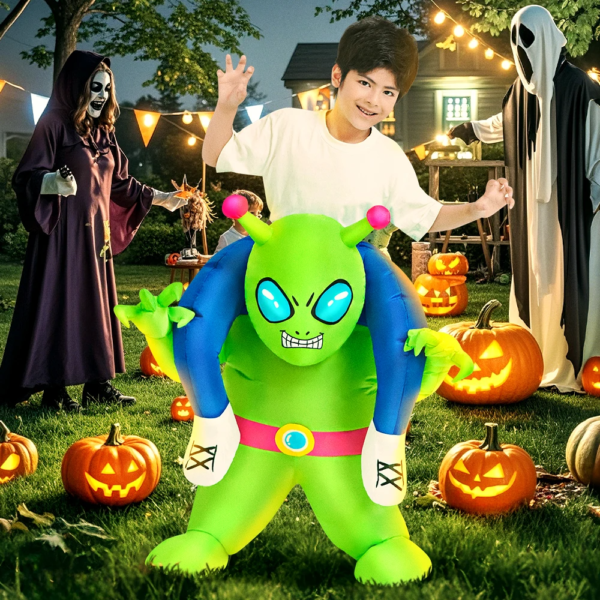 Kids Inflatable Alien Costume