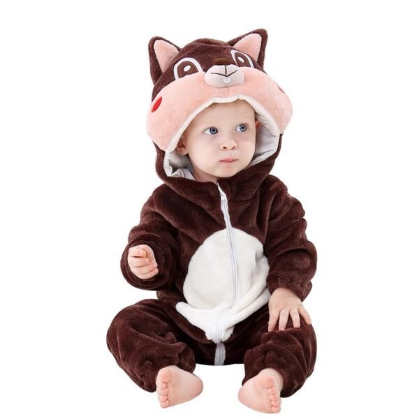 Squirrel Baby Jumpsuit