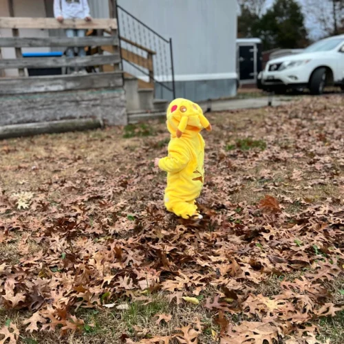 Baby Pikachu Jumpsuit photo review