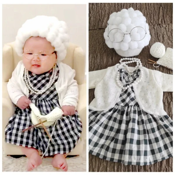 Baby Girl Grandma Costume