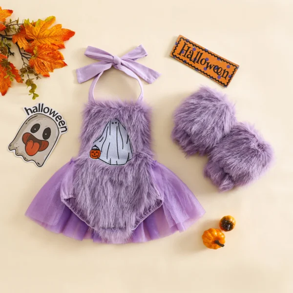 Baby Girl Monster Costume – 2PC Set