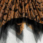 Girls Halloween Bat Dress – Cute Spider Web Tulle Party Outfit