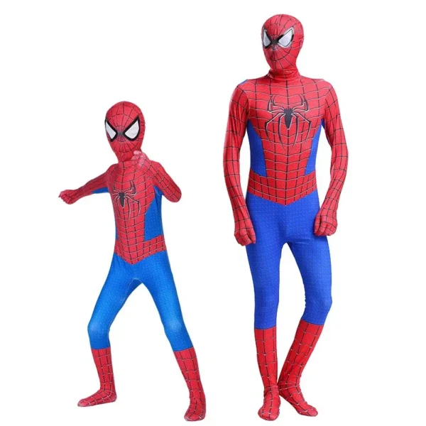Kids Superhero Spiderman Cosplay Costume