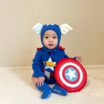 Captain Baby Costume – Superhero Romper