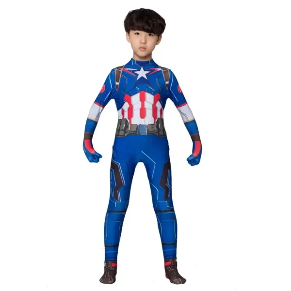 Kids Superhero Spiderman Cosplay Costume