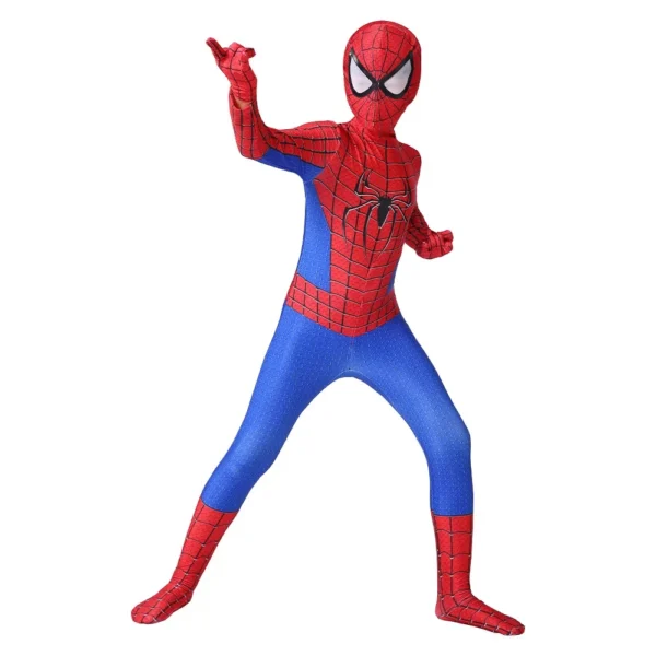 Kids Superhero Spiderman Cosplay Costume