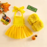 Baby Girl Monster Costume – 2PC Set