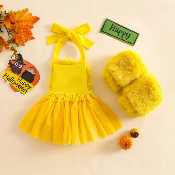 Baby Girl Monster Costume – 2PC Set