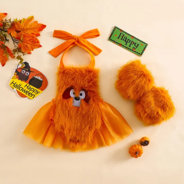 Baby Girl Monster Costume – 2PC Set