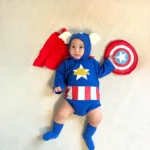 Captain Baby Costume – Superhero Romper