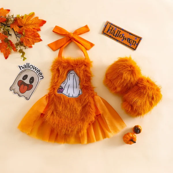 Baby Girl Monster Costume – 2PC Set