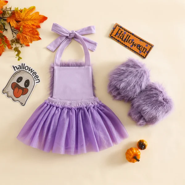 Baby Girl Monster Costume – 2PC Set