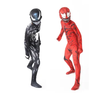 Kids Venom & Carnage Bodysuit Costume