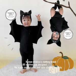 Baby Bat Costume – 3PC Halloween Outfit for Toddlers