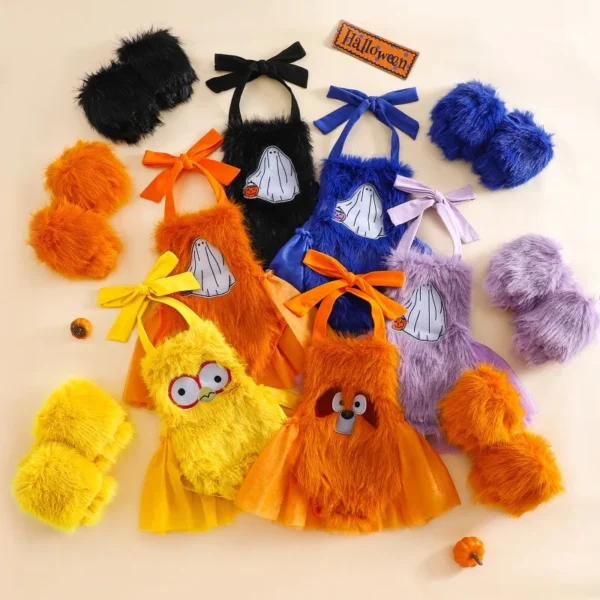 Baby Girl Monster Costume – 2PC Set