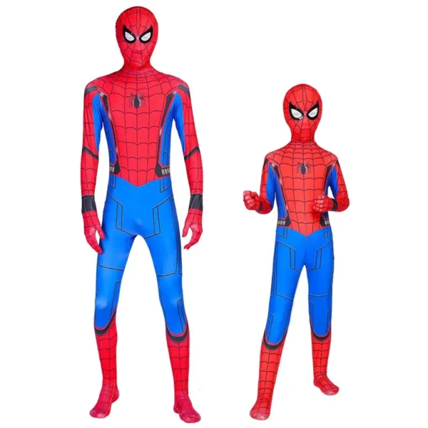 Kids Superhero Spiderman Cosplay Costume
