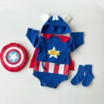 Captain Baby Costume – Superhero Romper