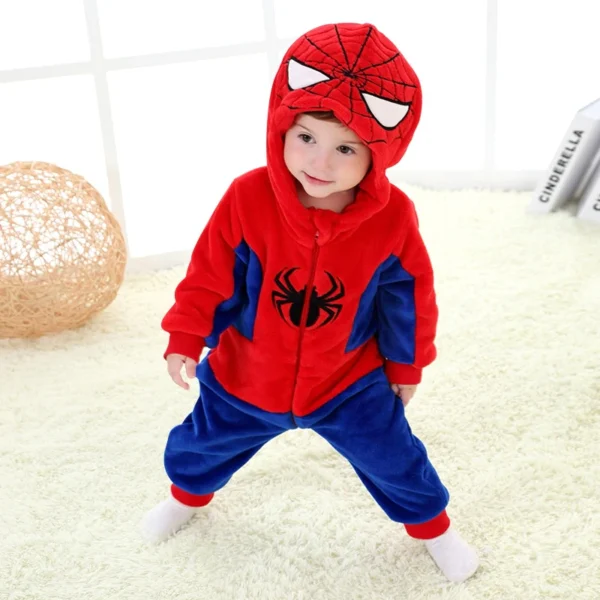 Spiderman Baby Jumpsuit