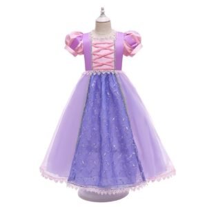 Kid Girls Tangled Princess Dress