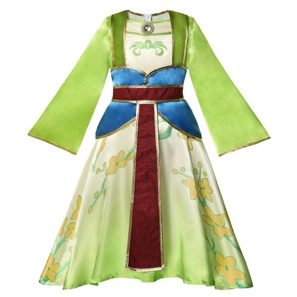 Kids Girls Hua Mulan Princess Dress