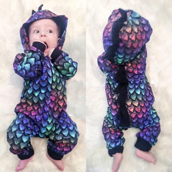 Dinosaur Baby Jumpsuit