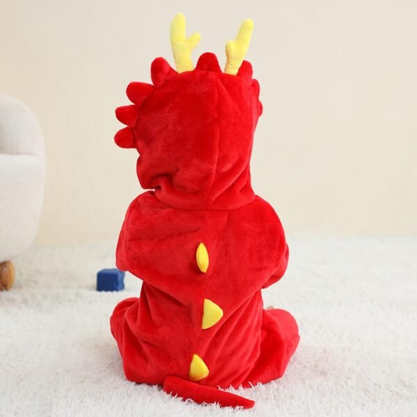 Red Dragon Baby Jumpsuit