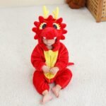 Red Dragon Baby Jumpsuit